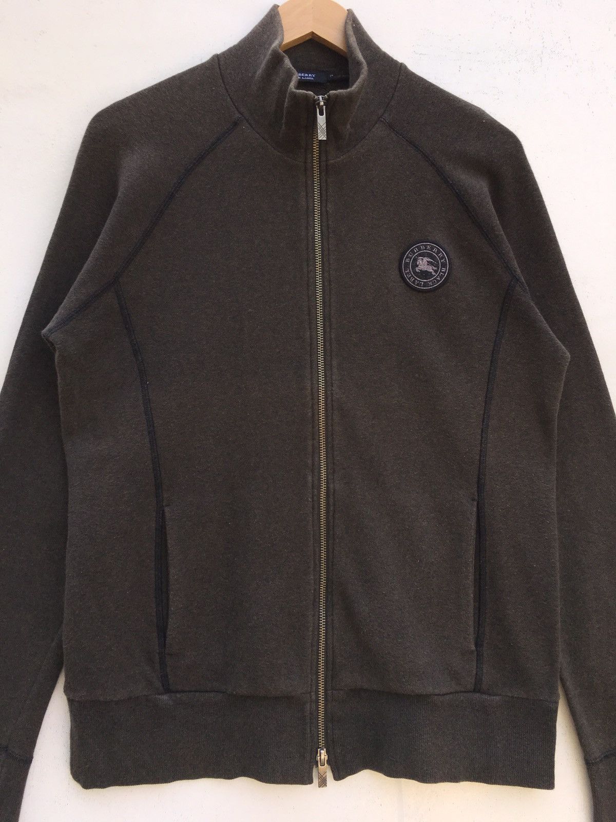 Burberry Vintage Burberry Zip Up Sweater Size US M / EU 48-50 / 2 - 5 Thumbnail