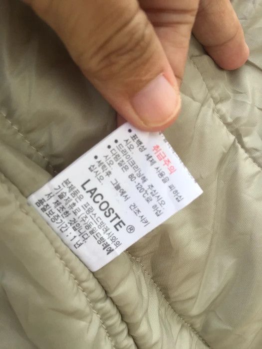 Lacoste Lacoste Full Zipped Winter Hoodie/ Jacket Size US L / EU 52-54 / 3 - 10 Thumbnail