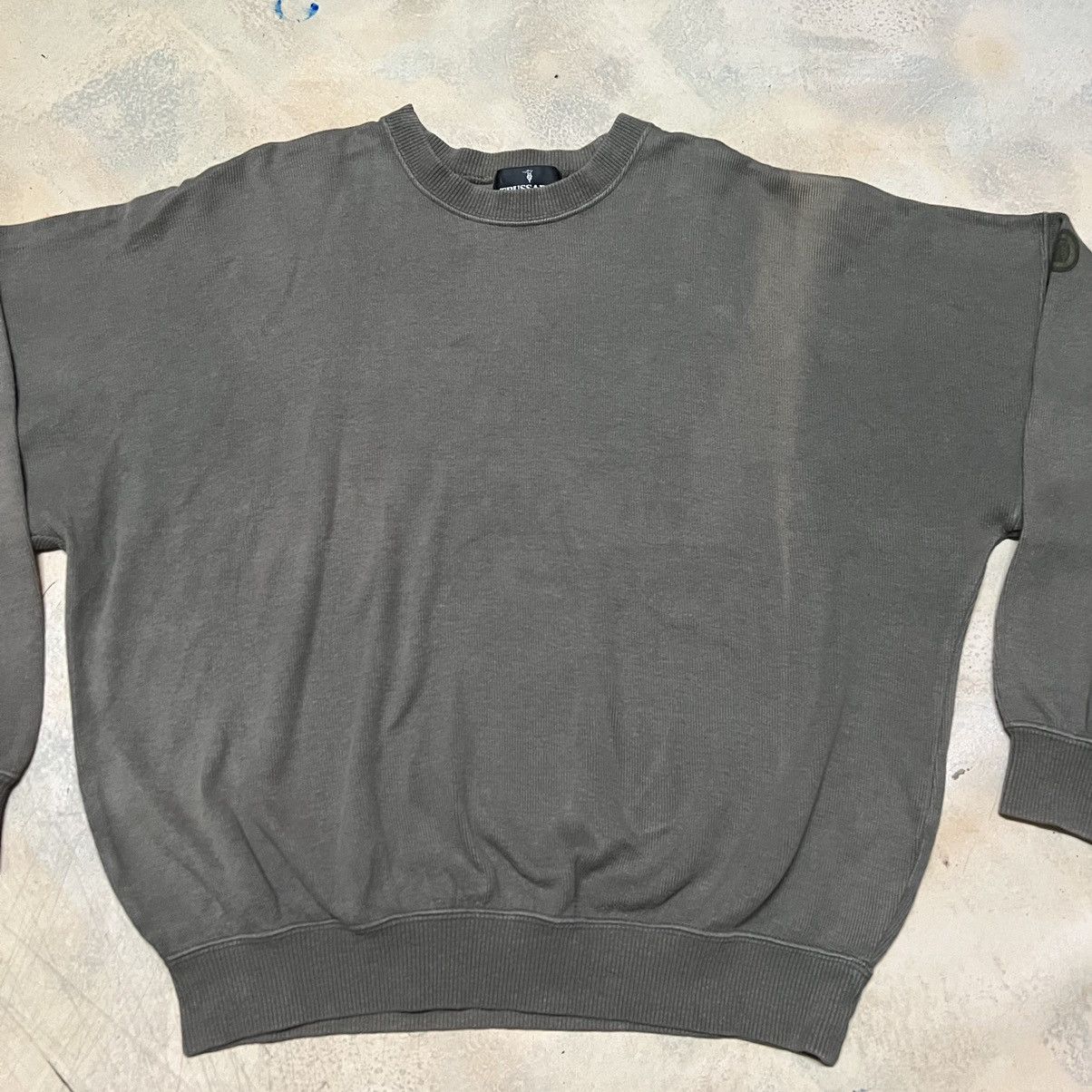 Trussardi × Vintage Vintage Trussardi Big Logo Sweatshirt Size US M / EU 48-50 / 2 - 7 Thumbnail