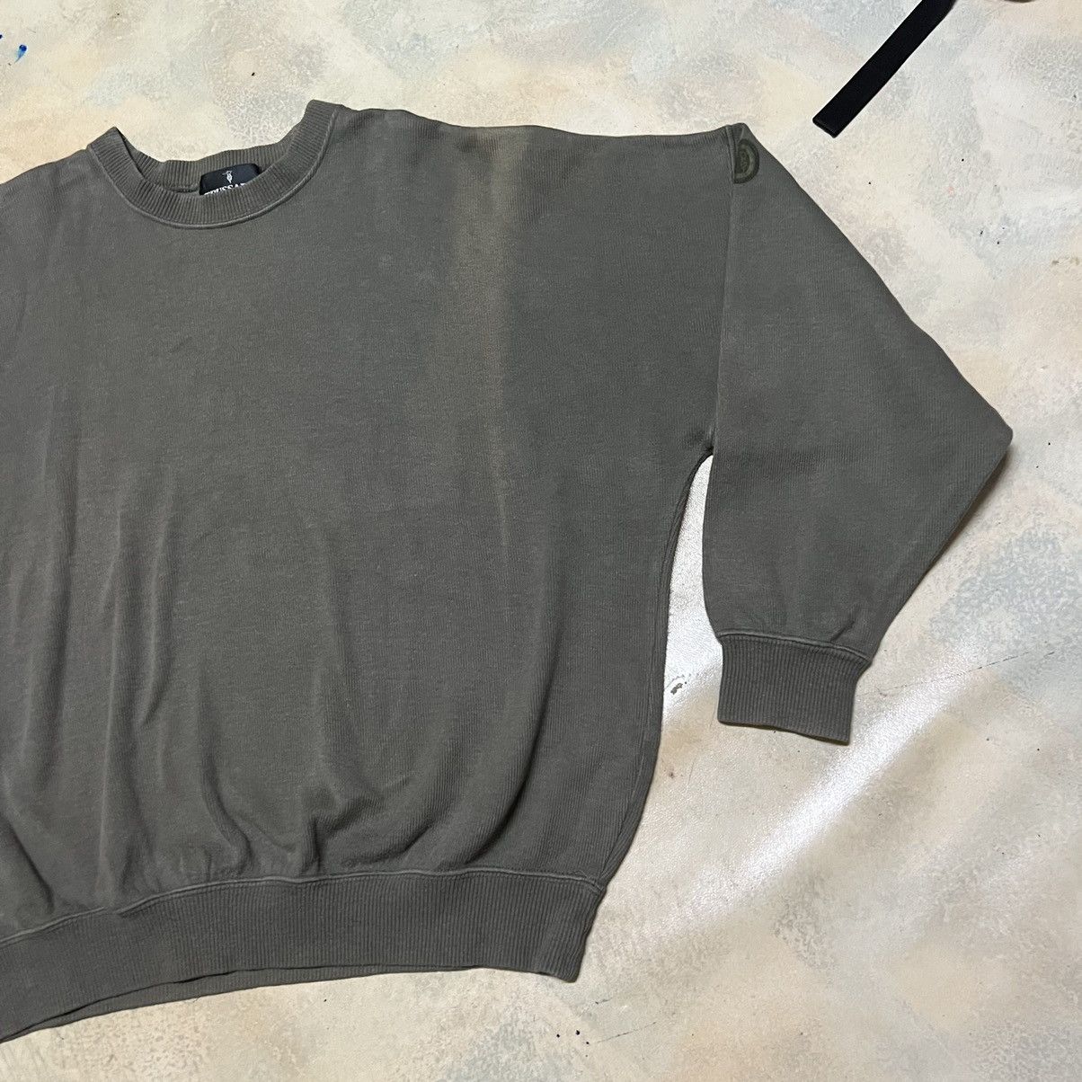 Trussardi × Vintage Vintage Trussardi Big Logo Sweatshirt Size US M / EU 48-50 / 2 - 6 Thumbnail