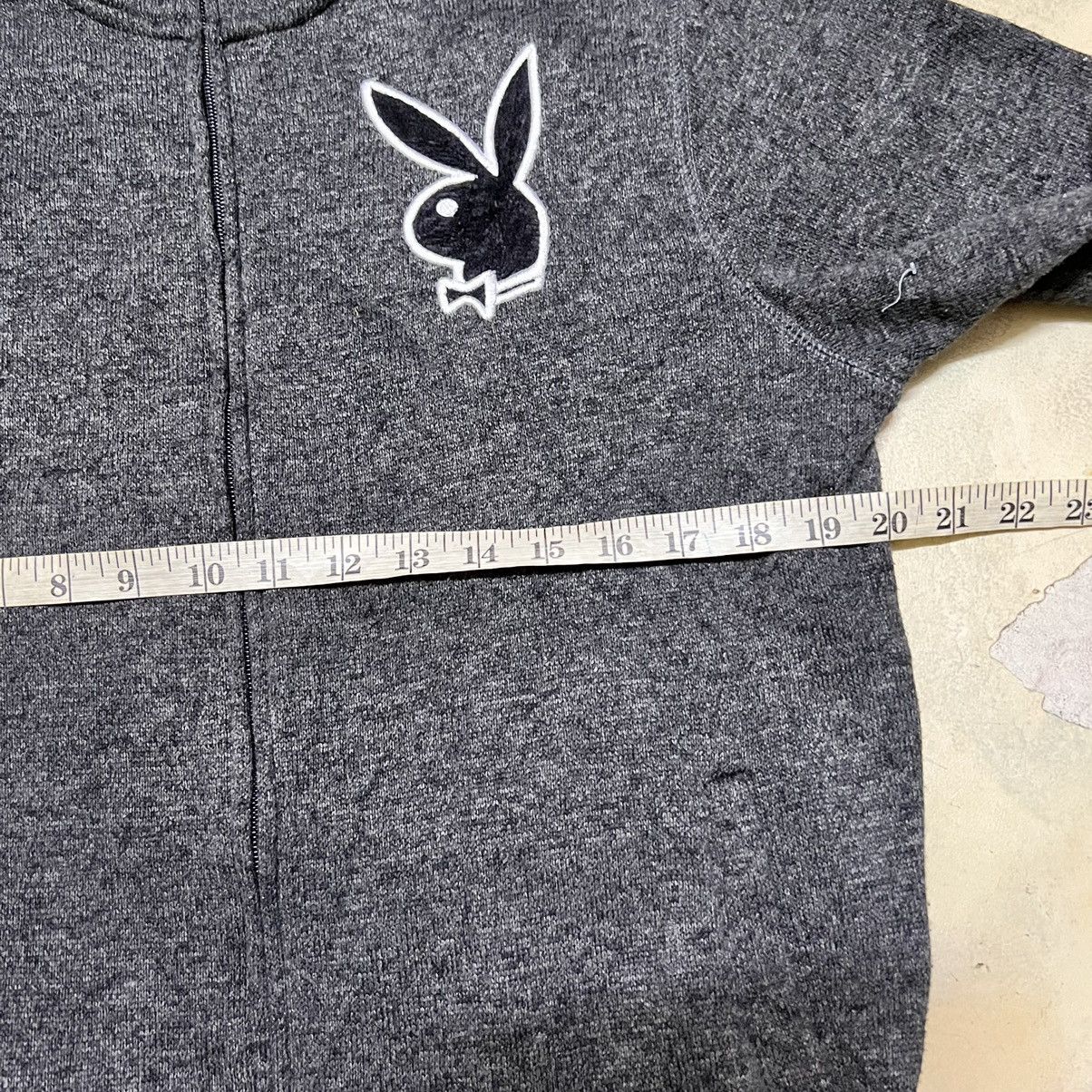 Playboy Playboy Big Logo Zipper Sweater Size US L / EU 52-54 / 3 - 9 Thumbnail
