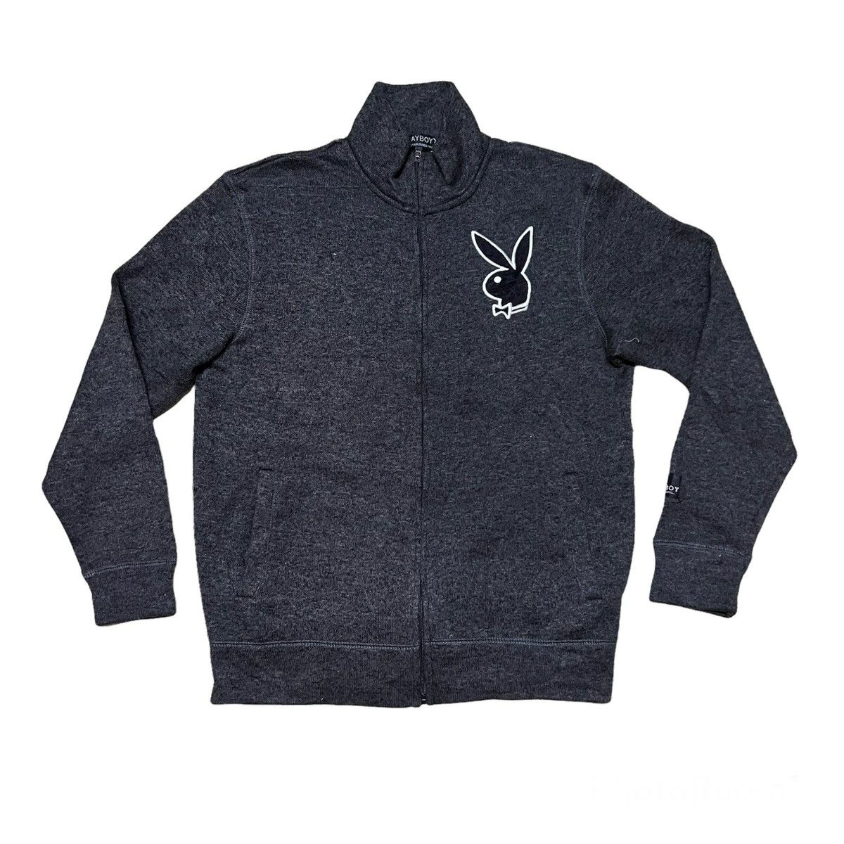 Playboy Playboy Big Logo Zipper Sweater Size US L / EU 52-54 / 3 - 2 Thumbnail