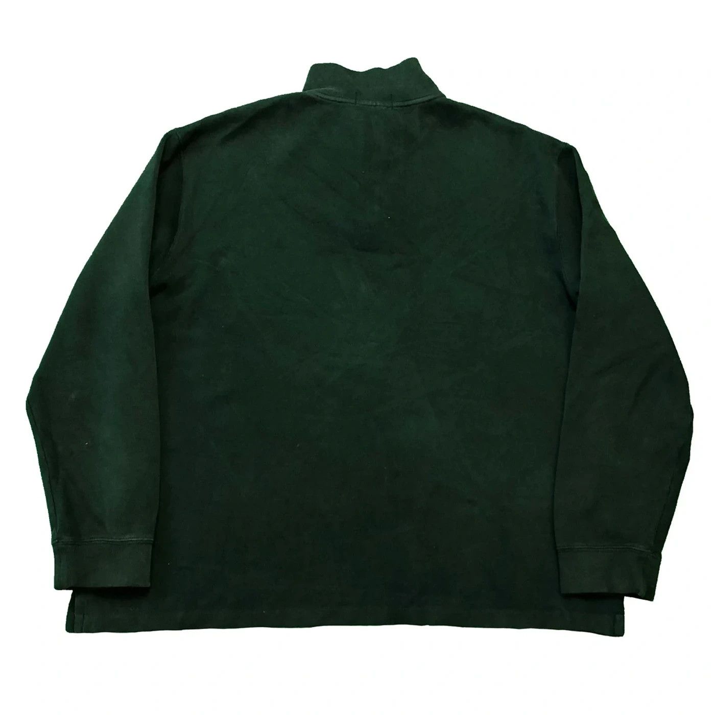 Polo Ralph Lauren × Ralph Lauren × Vintage Vintage 90’s Polo Ralph Lauren Quarter Zip Sweatshirt Size US XL / EU 56 / 4 - 3 Thumbnail