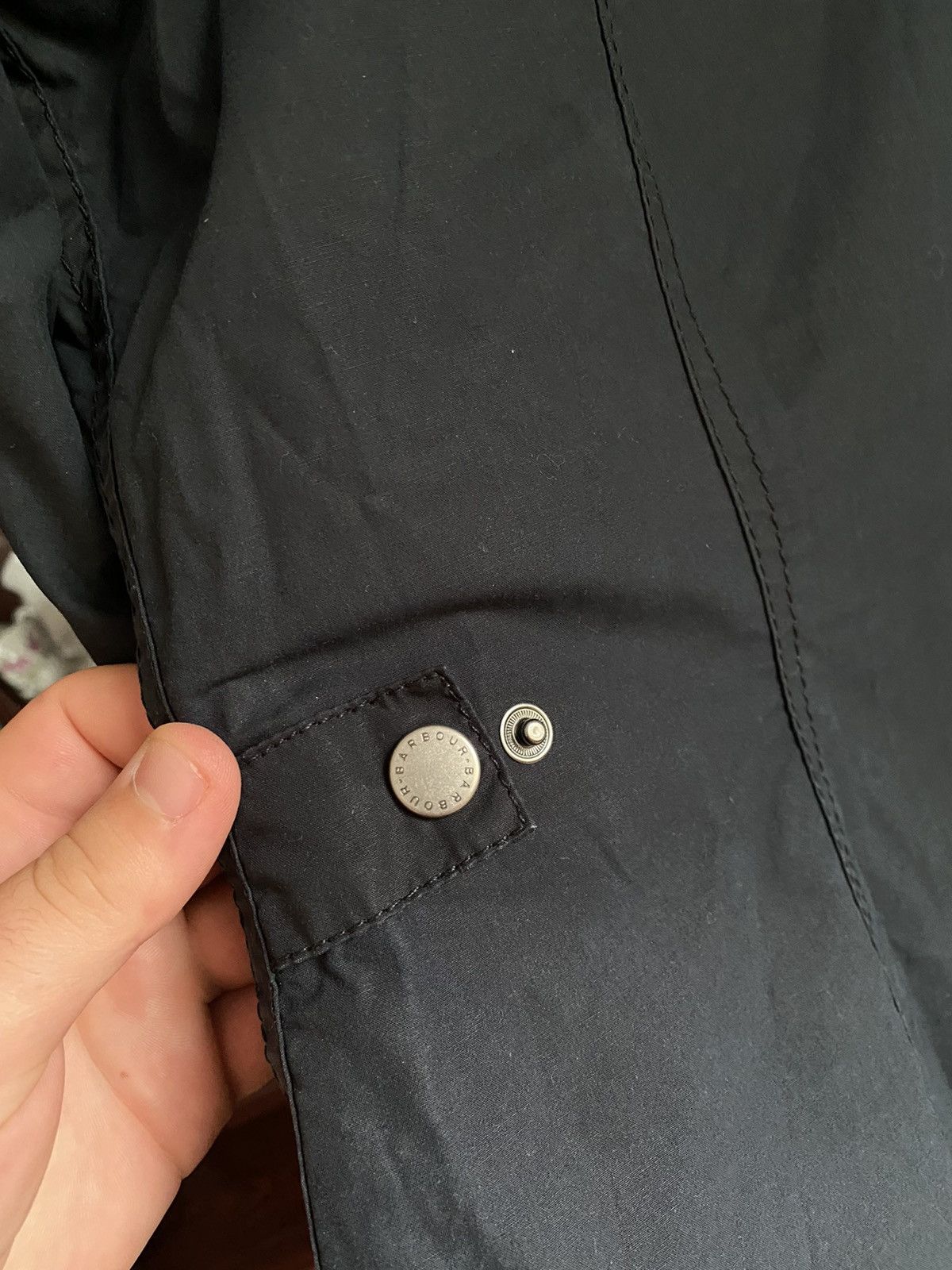 Barbour × Margaret Howell Barbour Wax Force Utility Jacket Belstaff Burberry Size L / US 10 / IT 46 - 13 Thumbnail
