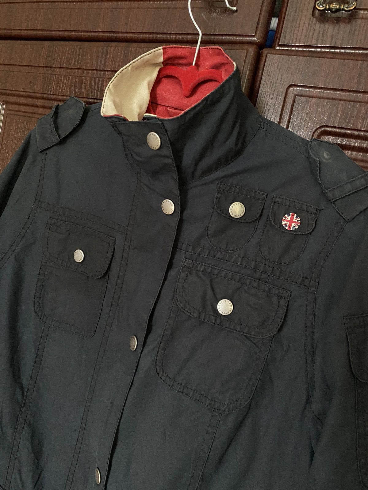 Barbour × Margaret Howell Barbour Wax Force Utility Jacket Belstaff Burberry Size L / US 10 / IT 46 - 2 Thumbnail