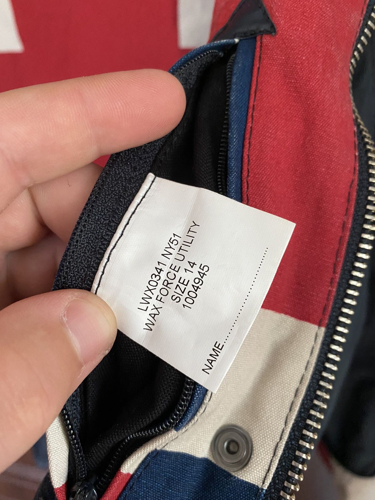 Barbour × Margaret Howell Barbour Wax Force Utility Jacket Belstaff Burberry Size L / US 10 / IT 46 - 17 Thumbnail