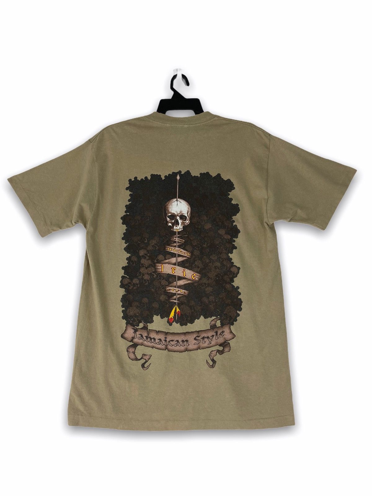 Bob Marley × Vintage Vintage rare Jamaican style skull Size US L / EU 52-54 / 3 - 4 Thumbnail