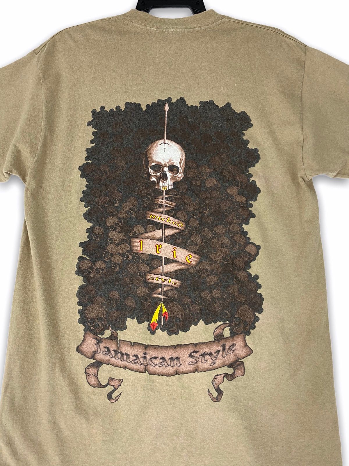 Bob Marley × Vintage Vintage rare Jamaican style skull Size US L / EU 52-54 / 3 - 5 Thumbnail