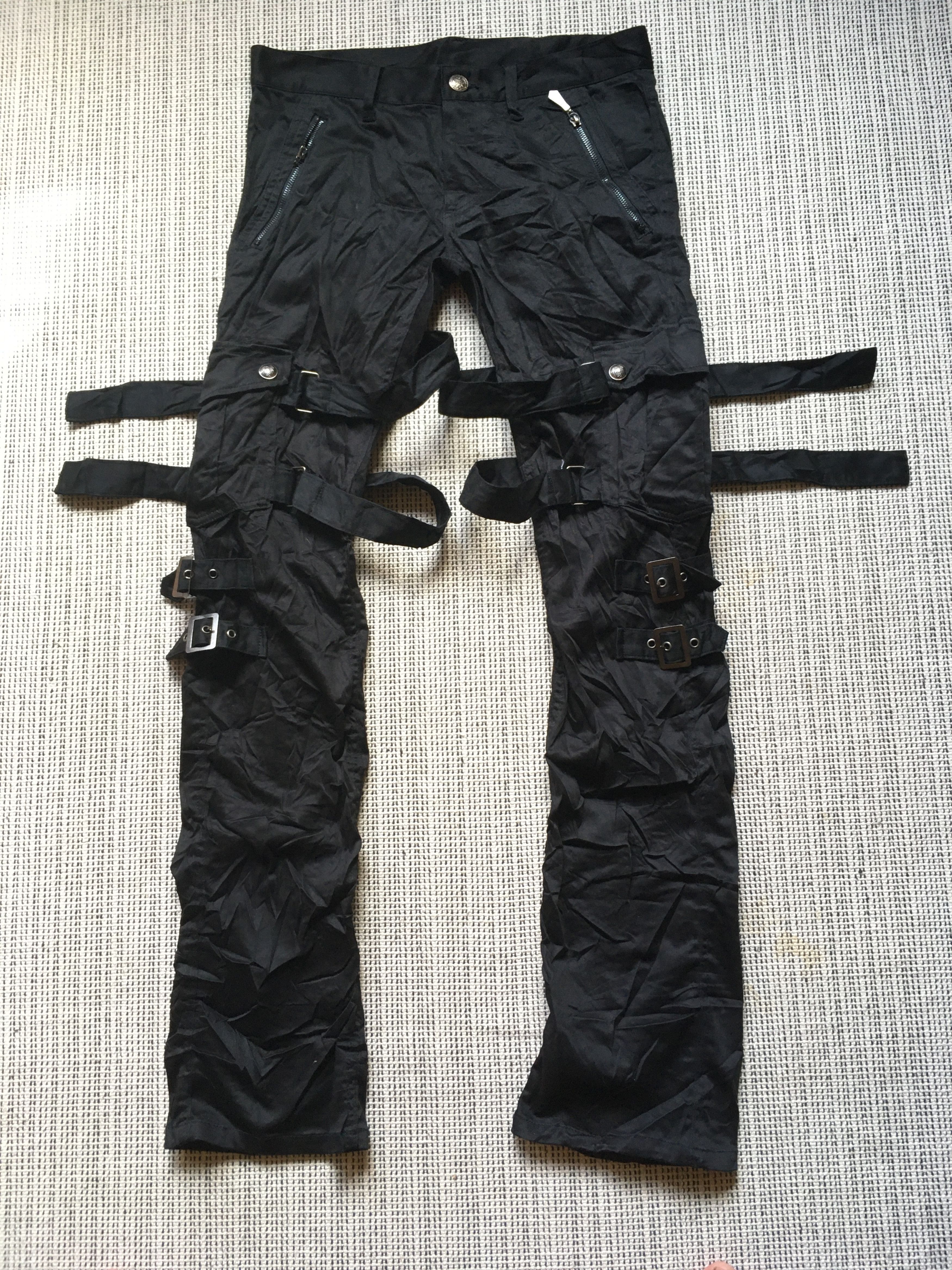 Japanese Brand × Seditionaries BG-SHO Bondage Cargo Punk Pants 