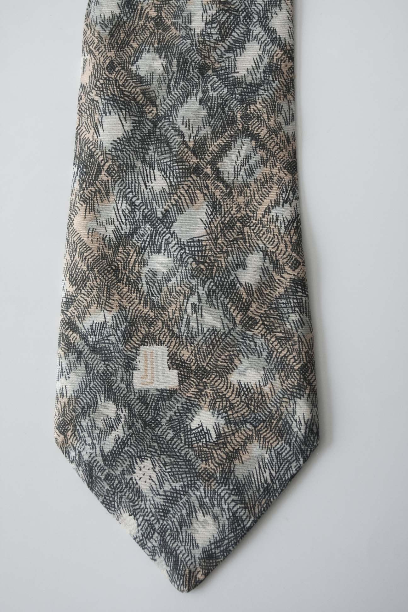 Lanvin Lanvin Paris Tie Silk Abstract Size ONE SIZE - 3 Thumbnail