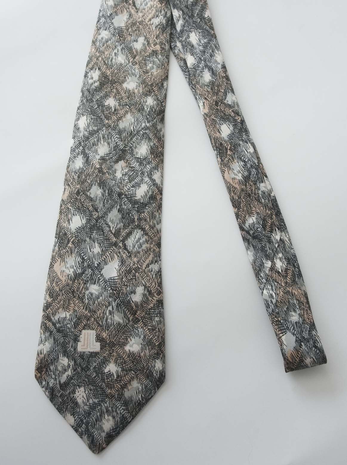 Lanvin Lanvin Paris Tie Silk Abstract Size ONE SIZE - 1 Thumbnail
