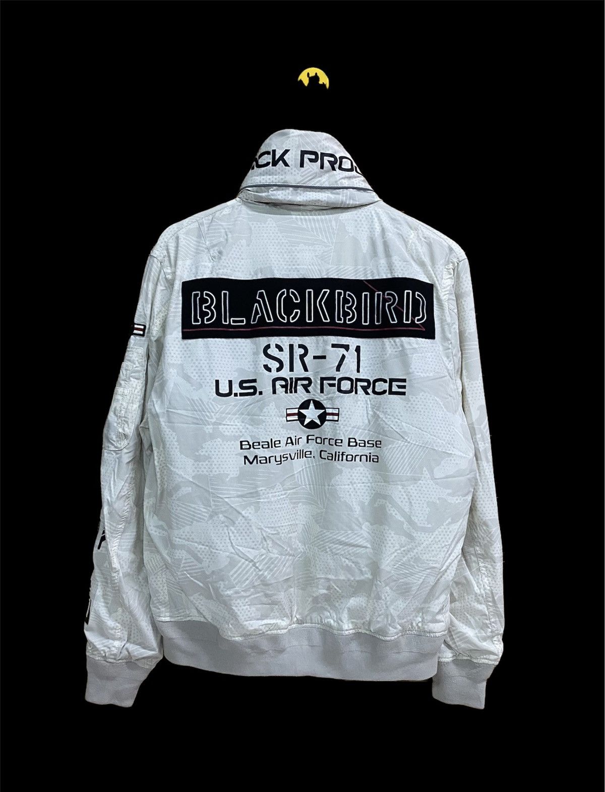 Avirex Vintage AVIREX x usaf blackbird stand zip jacket | Grailed