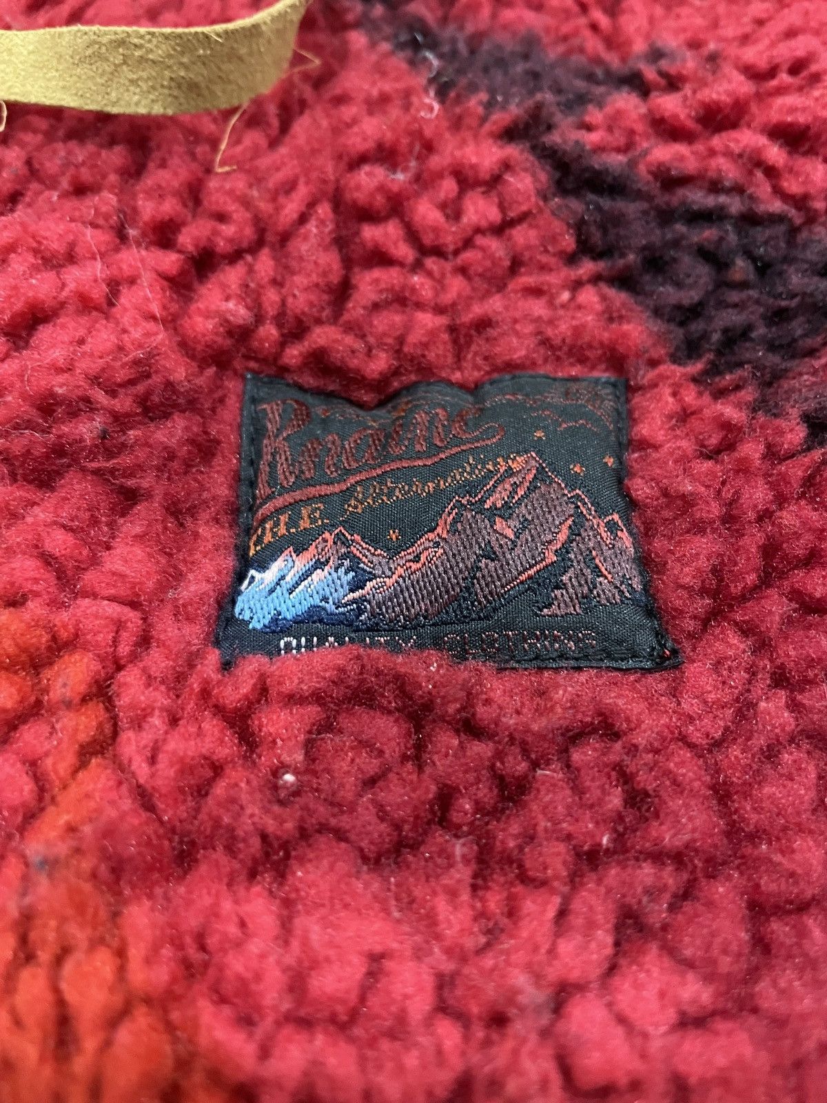 Japanese Brand Archival RNA INC. Japan thermal fleece Ethic Native design Size US M / EU 48-50 / 2 - 6 Thumbnail