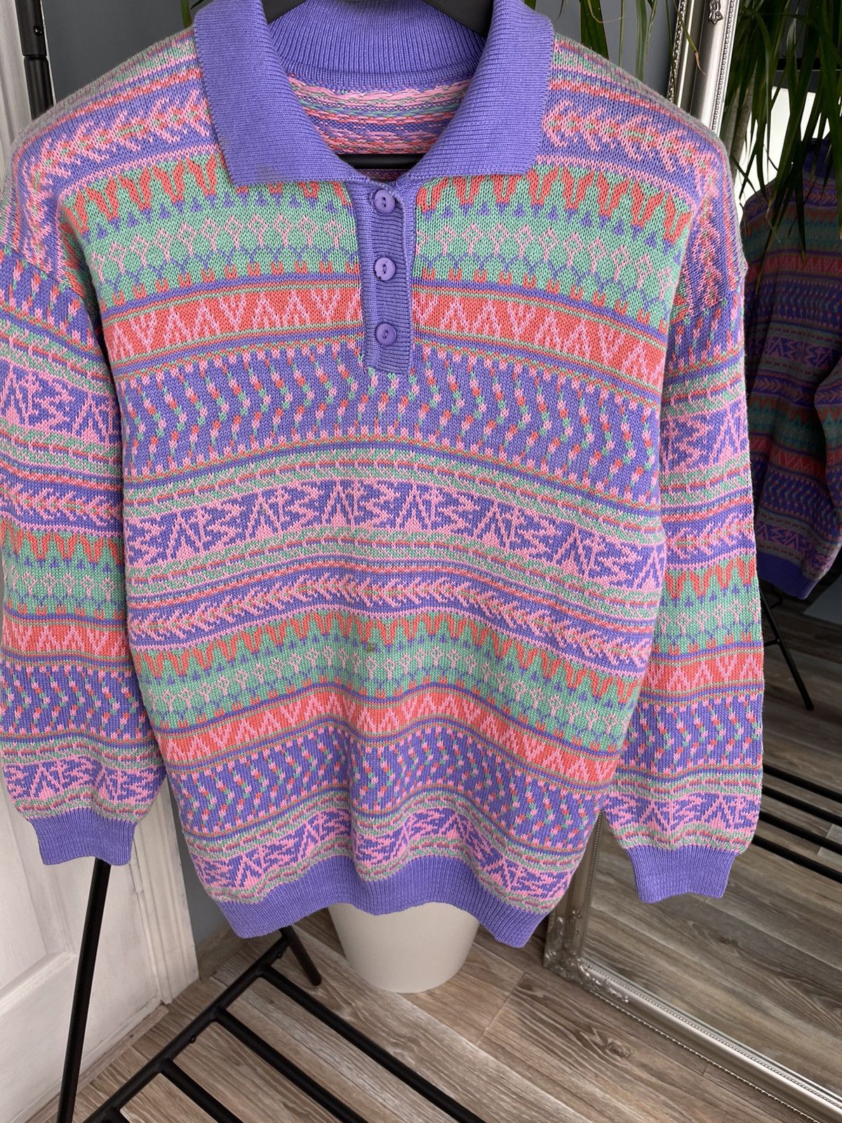 Japanese Brand Vintage Knit Retro Sweater Size US M / EU 48-50 / 2 - 5 Thumbnail