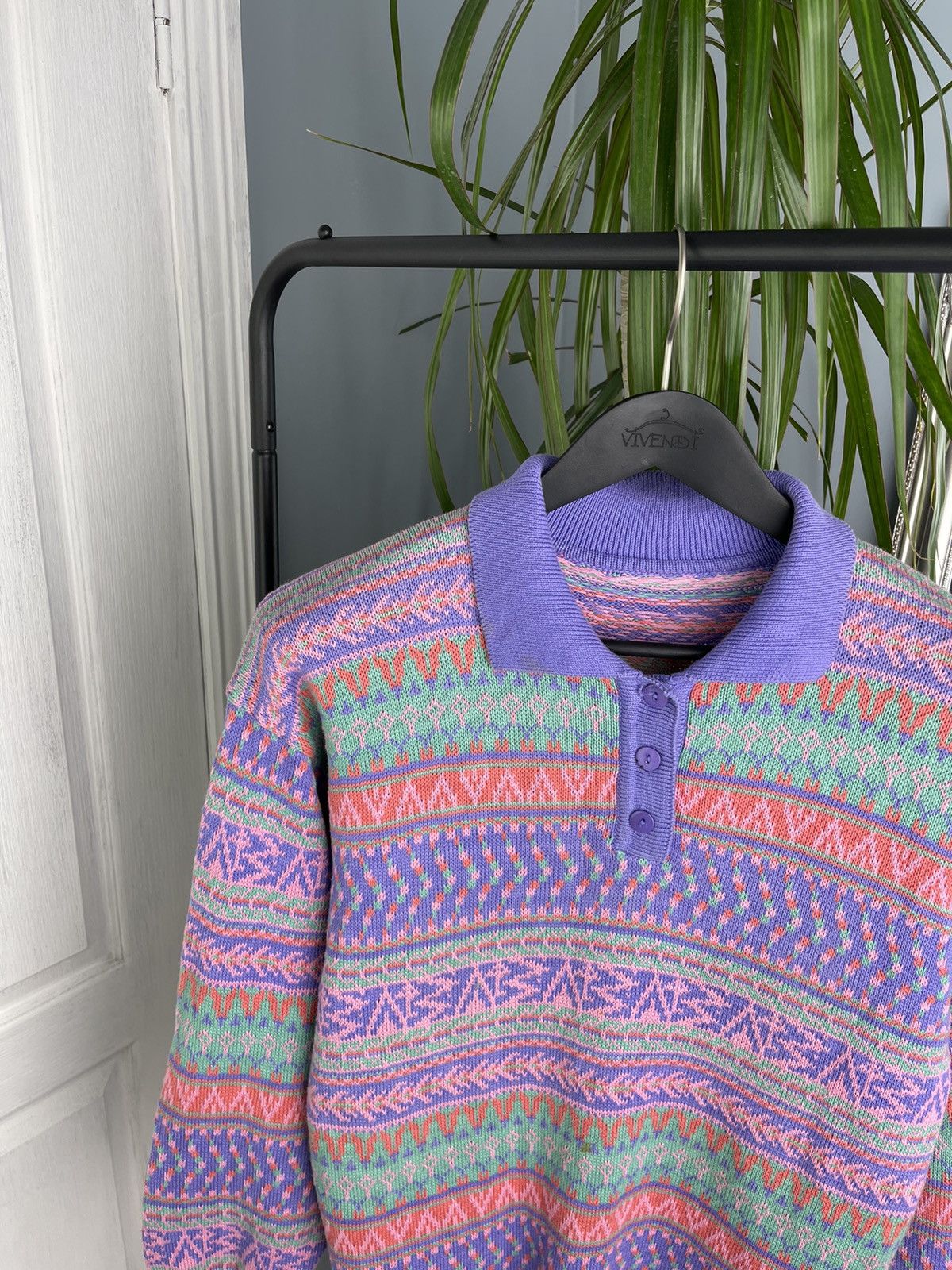 Japanese Brand Vintage Knit Retro Sweater Size US M / EU 48-50 / 2 - 2 Thumbnail