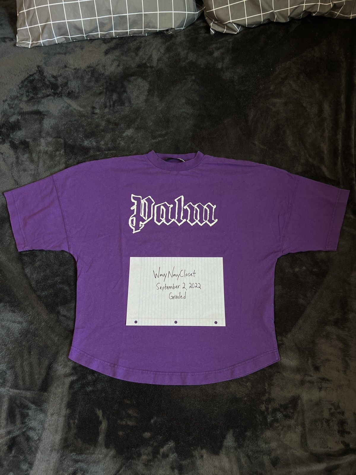 Palm Angels Palm Angels Logo T-shirt Size US XXS / EU 40 - 1 Thumbnail