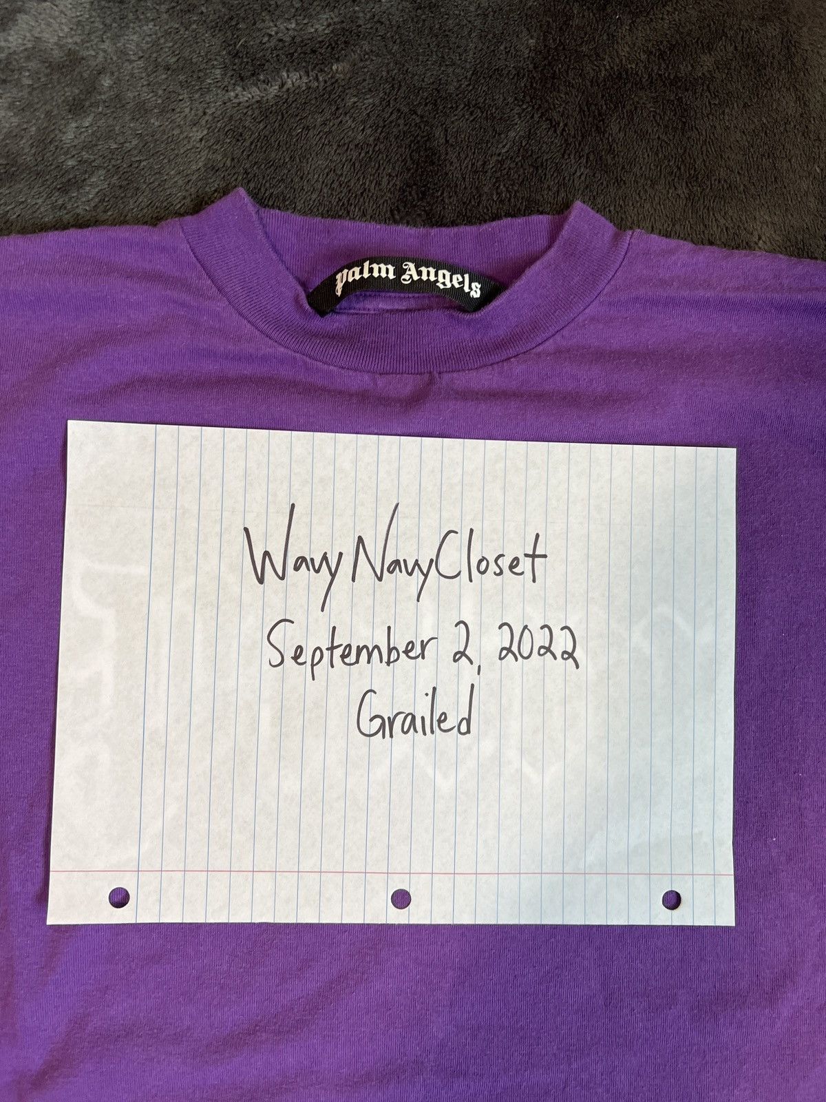 Palm Angels Palm Angels Logo T-shirt Size US XXS / EU 40 - 3 Thumbnail