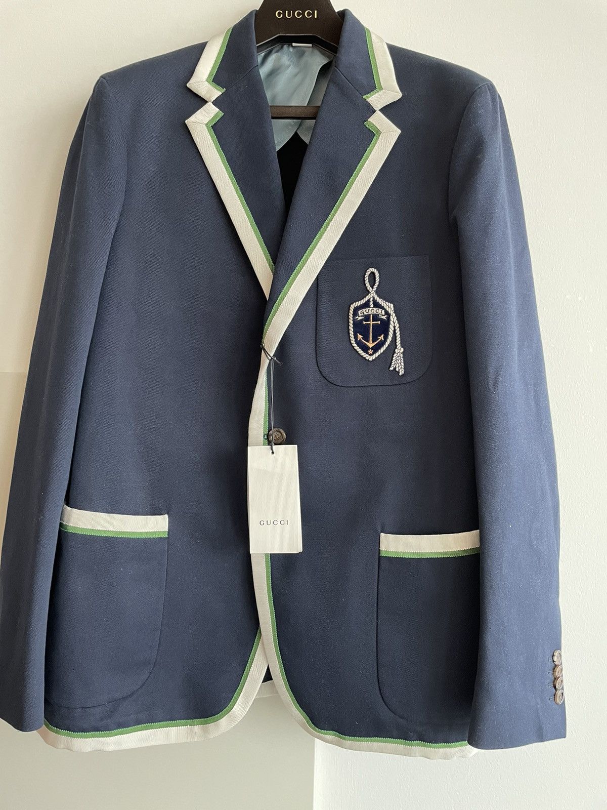 Gucci Gucci $3,400 Value Super Runway Blazer Brand New Rare Size 52R - 21 Thumbnail