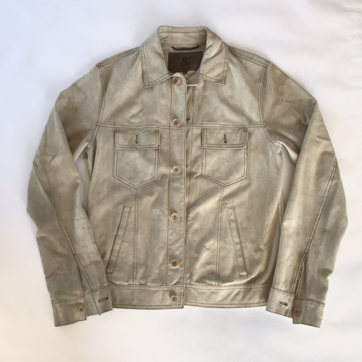 Dolce & Gabbana Dolce Gabbana suede leather jacket Size US L / EU 52-54 / 3 - 1 Thumbnail