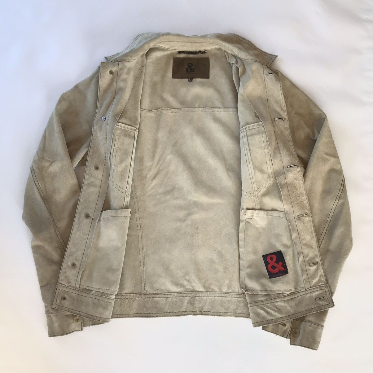Dolce & Gabbana Dolce Gabbana suede leather jacket Size US L / EU 52-54 / 3 - 3 Thumbnail