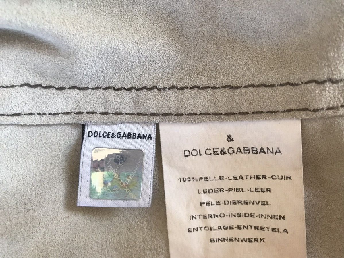 Dolce & Gabbana Dolce Gabbana suede leather jacket Size US L / EU 52-54 / 3 - 9 Thumbnail