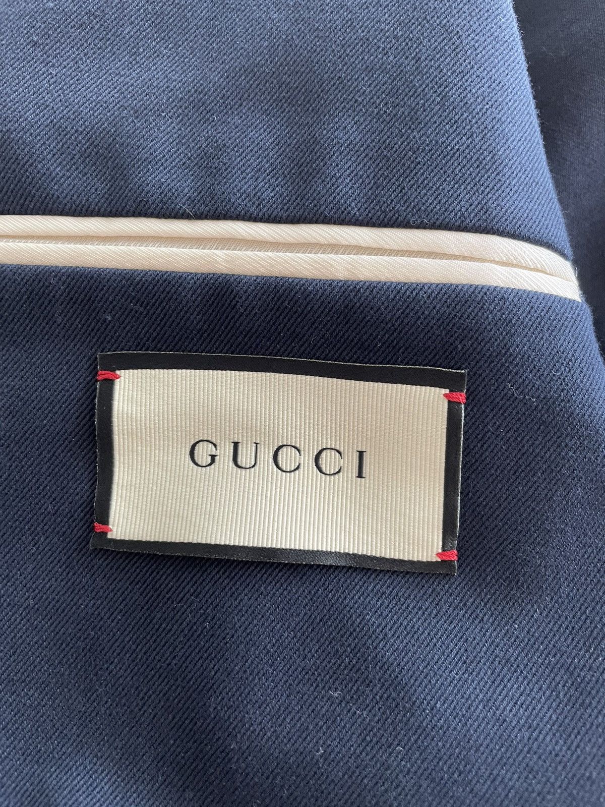 Gucci $3,400 Value Gucci Super Runway Logo Blazer New w Tags Size 52R - 2 Thumbnail