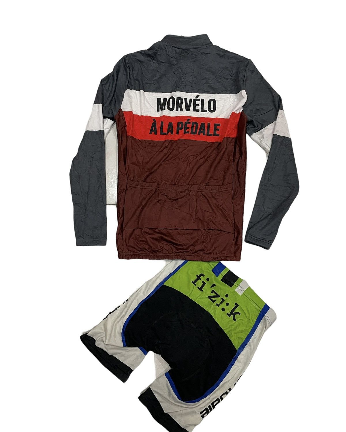 Vintage Morvelo A La Pedale cycling jersey GRAVEL BIKE MTB ROAD BIKE Size US M / EU 48-50 / 2 - 3 Thumbnail