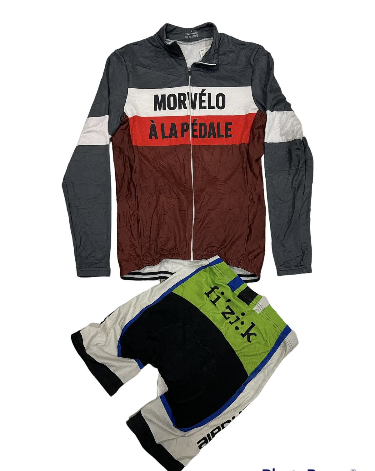 Vintage Morvelo A La Pedale cycling jersey GRAVEL BIKE MTB ROAD BIKE Size US M / EU 48-50 / 2 - 1 Thumbnail
