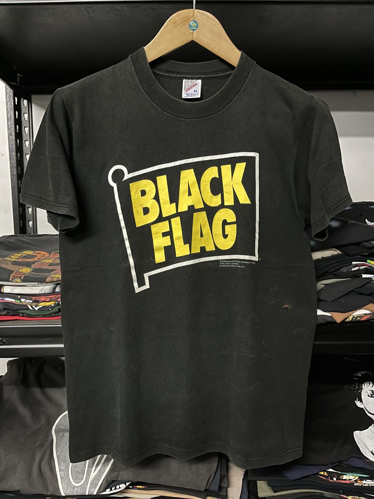 トップス Black Flag Vintage Faded tee 00s Vintage 90s Black Flag Promo Faded Tees