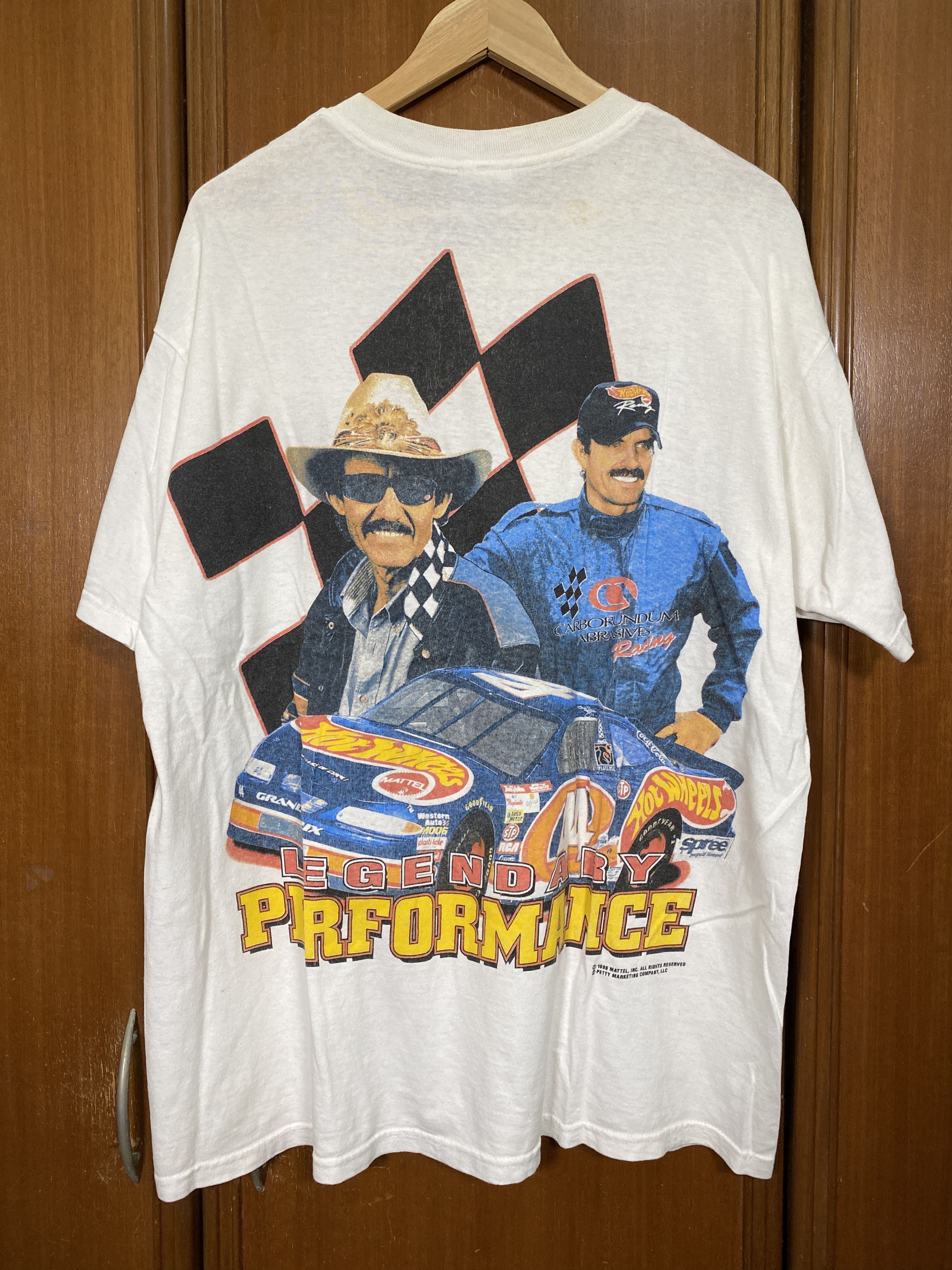 NASCAR × Rap Tees × Vintage Vintage Nascar Earnhardt Racing Tee Size US XL / EU 56 / 4 - 1 Thumbnail