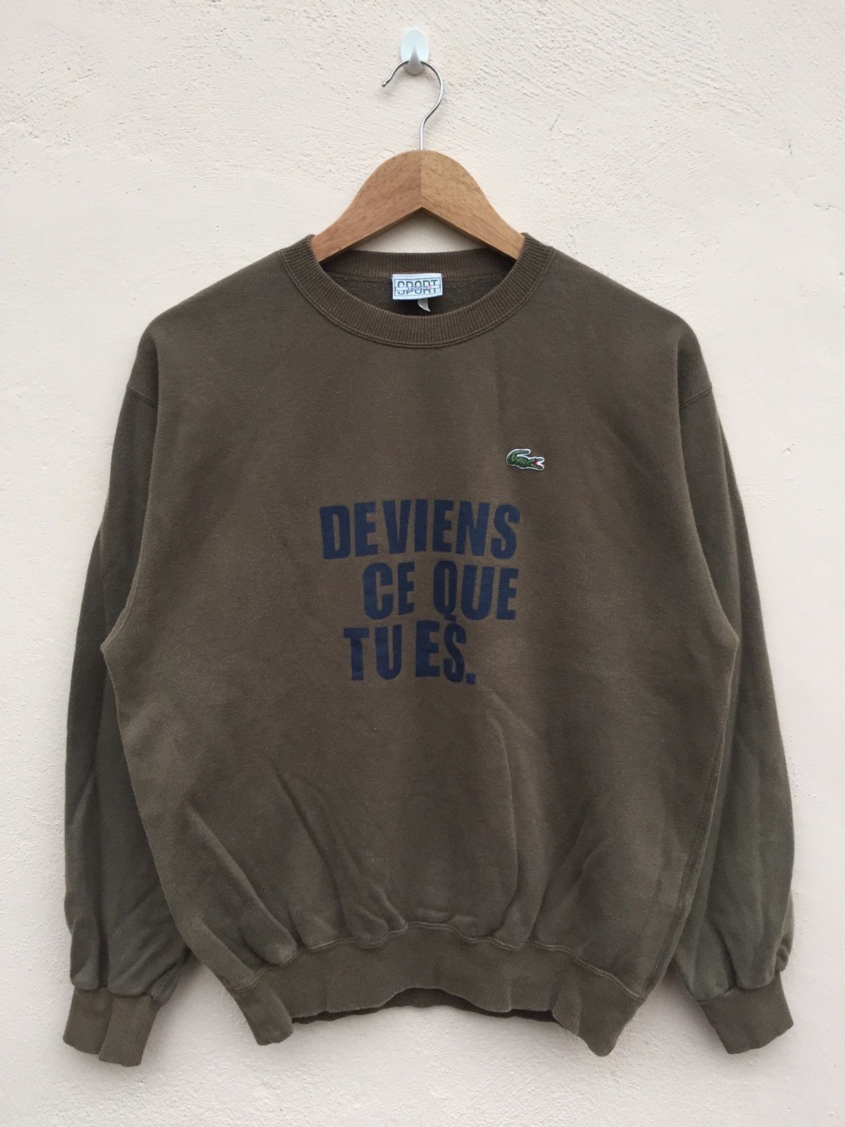 Vintage Lacoste Sport Casual Sweatshirt