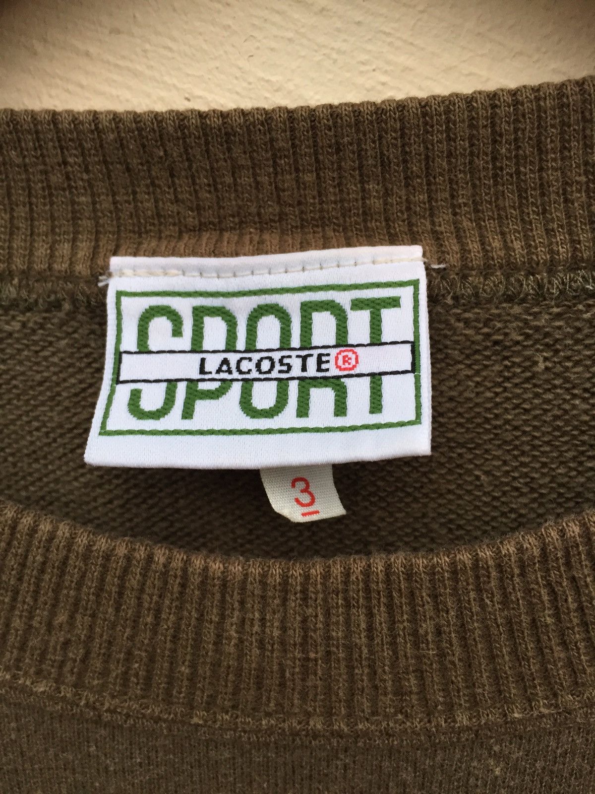 Lacoste Vintage Lacoste Sport Casual Sweatshirt Size US L / EU 52-54 / 3 - 4 Thumbnail