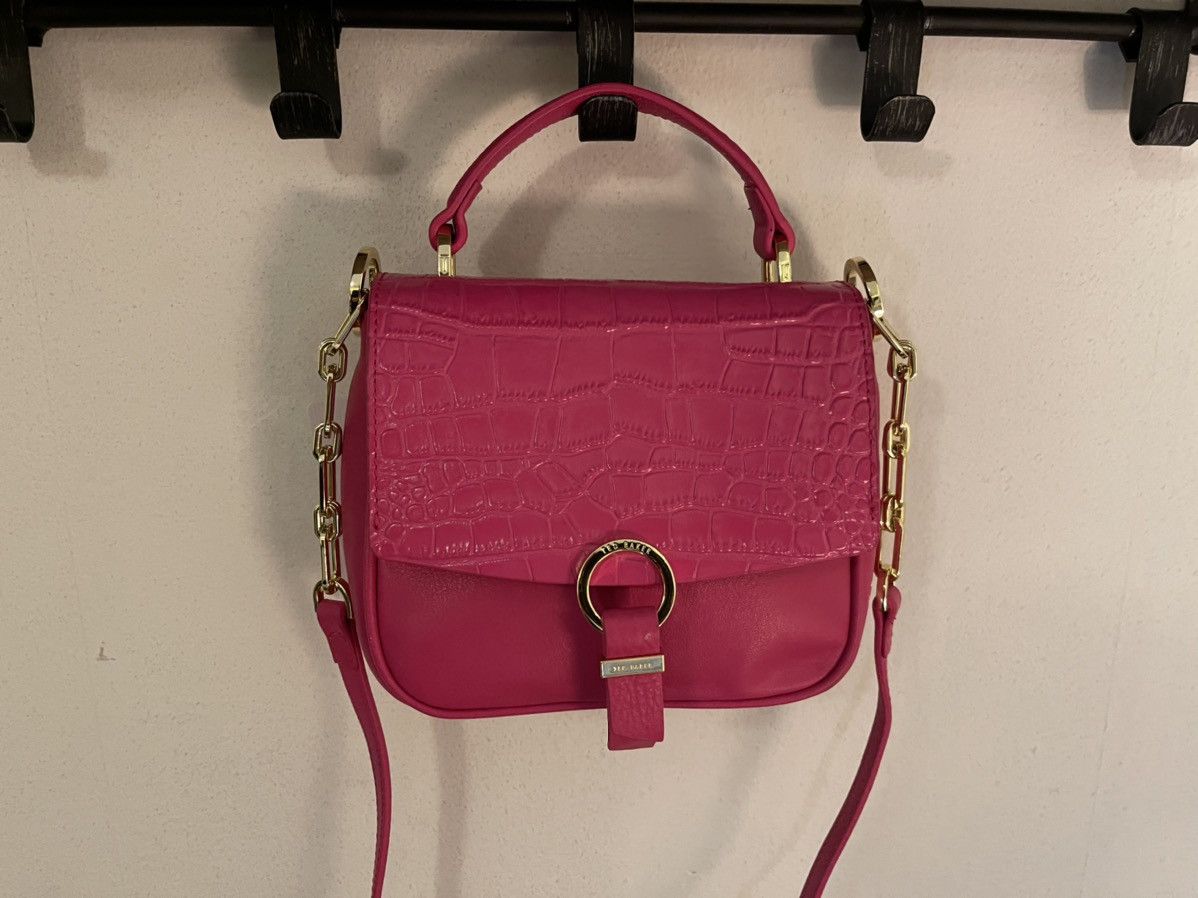 Ted Baker TED BAKER Loop & Tab Grainy Mini Crossbody Grailed