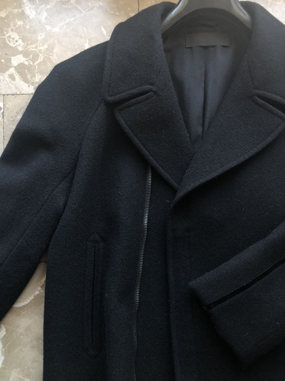 Haider ackermann black coat