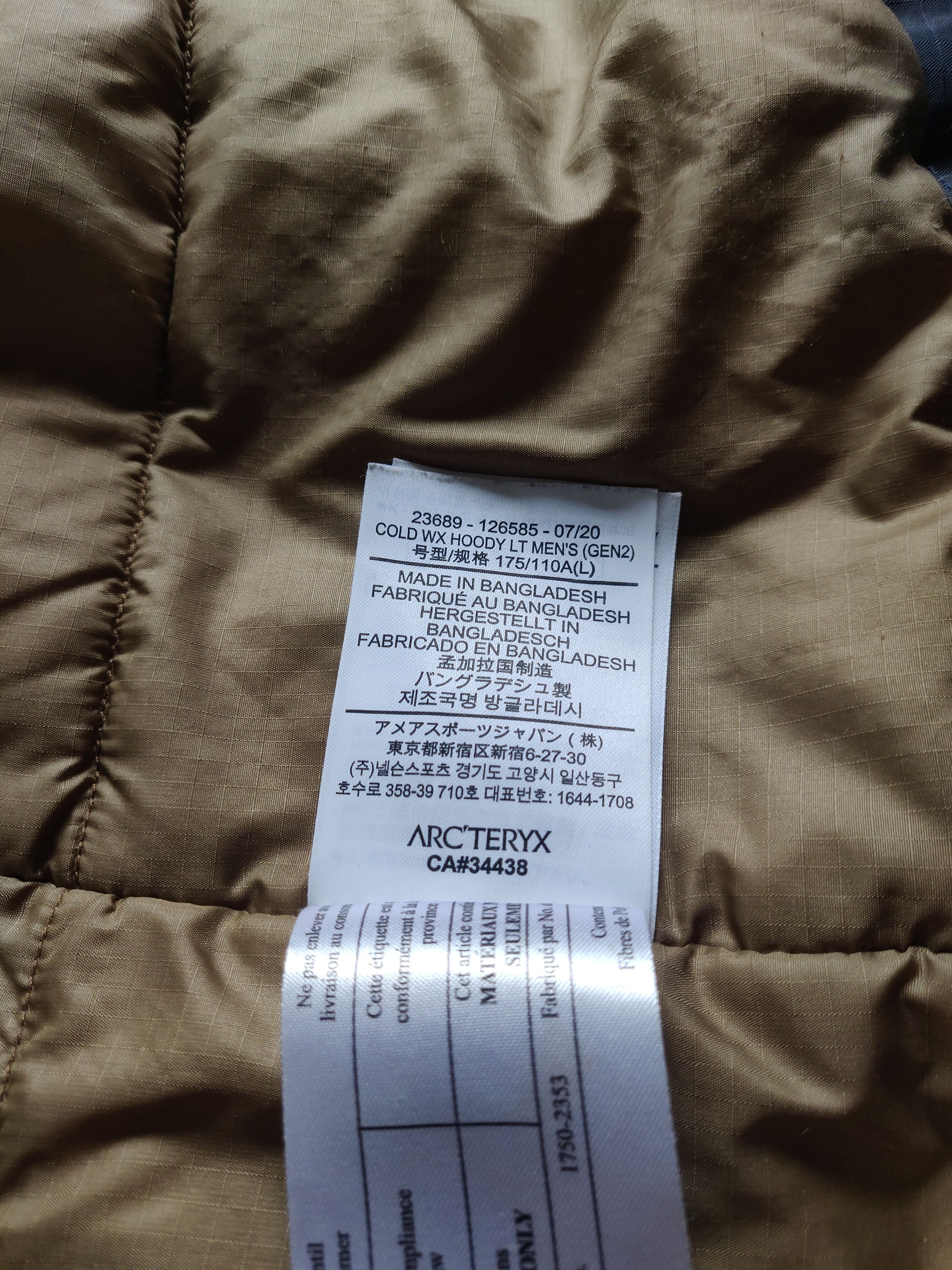 Arc'teryx Arc'teryx LEAF Cold WX Hoody LT Gen 2 Men's | Grailed