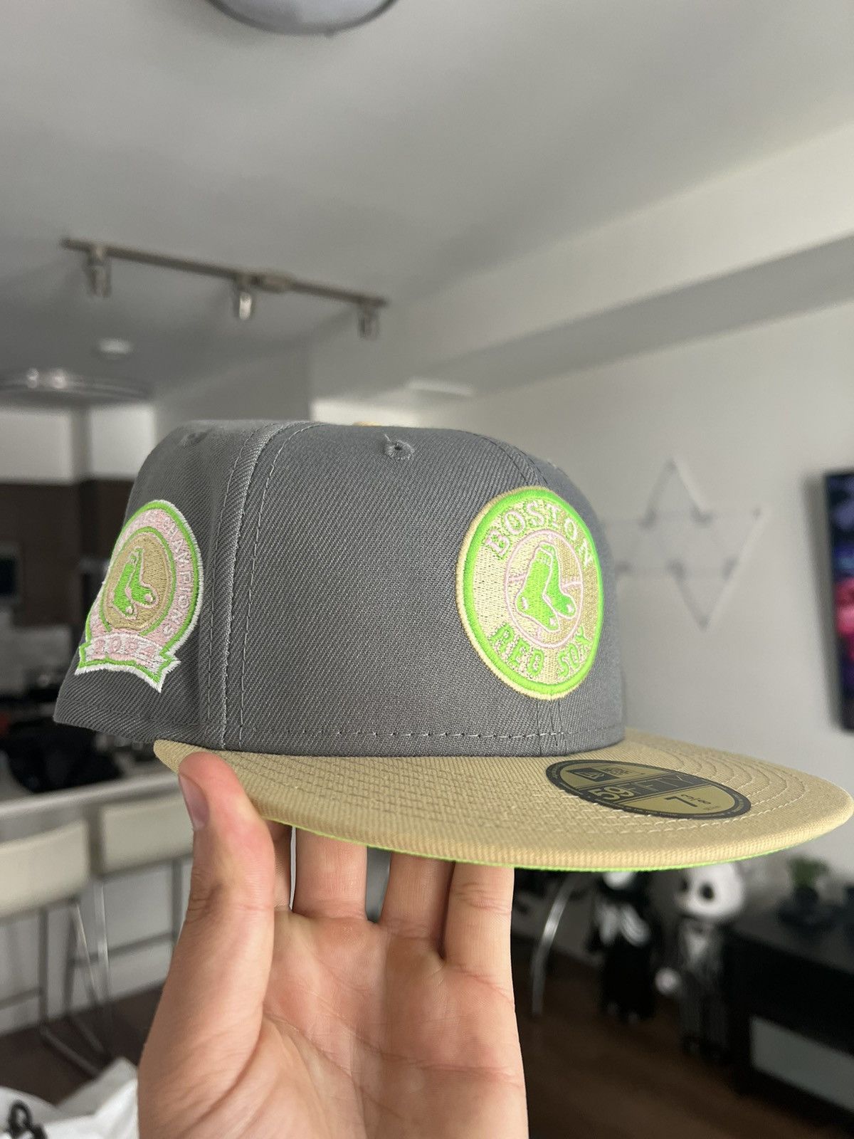 New Era x Famcap x Red sox 7 3/8