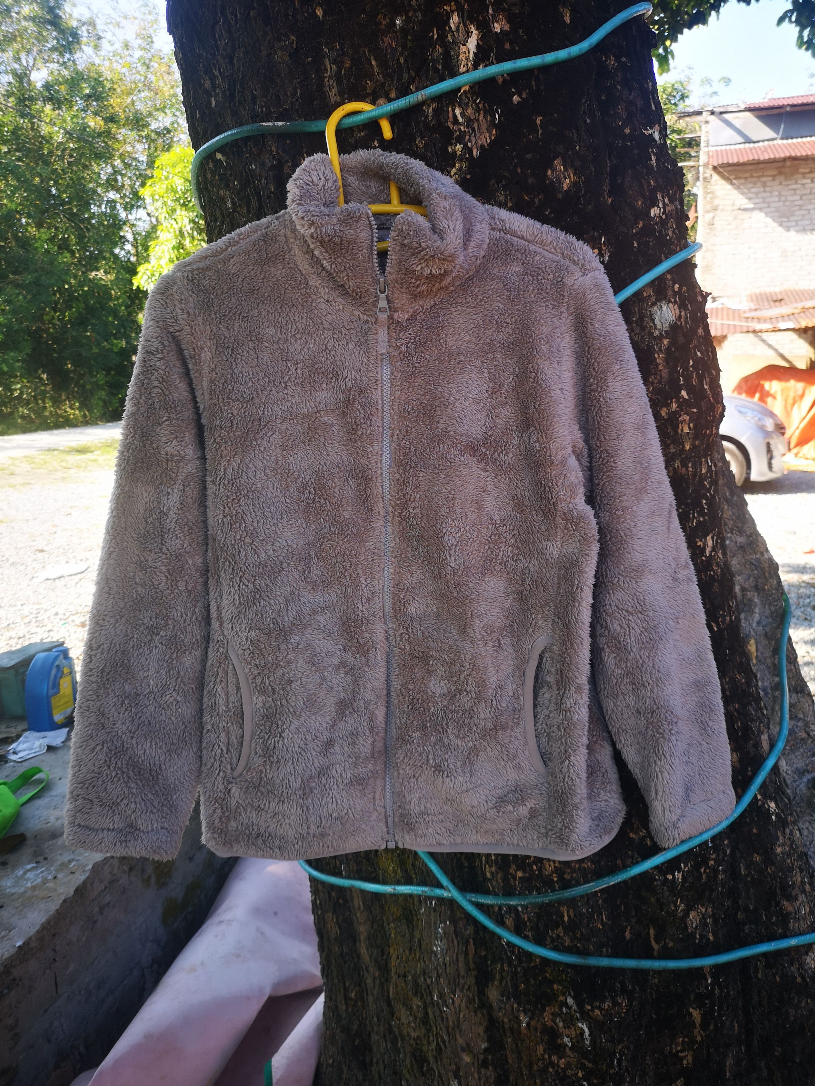🔥Best Offer🔥Uniqlo Foux Fur Fleece Zipper Jacket
