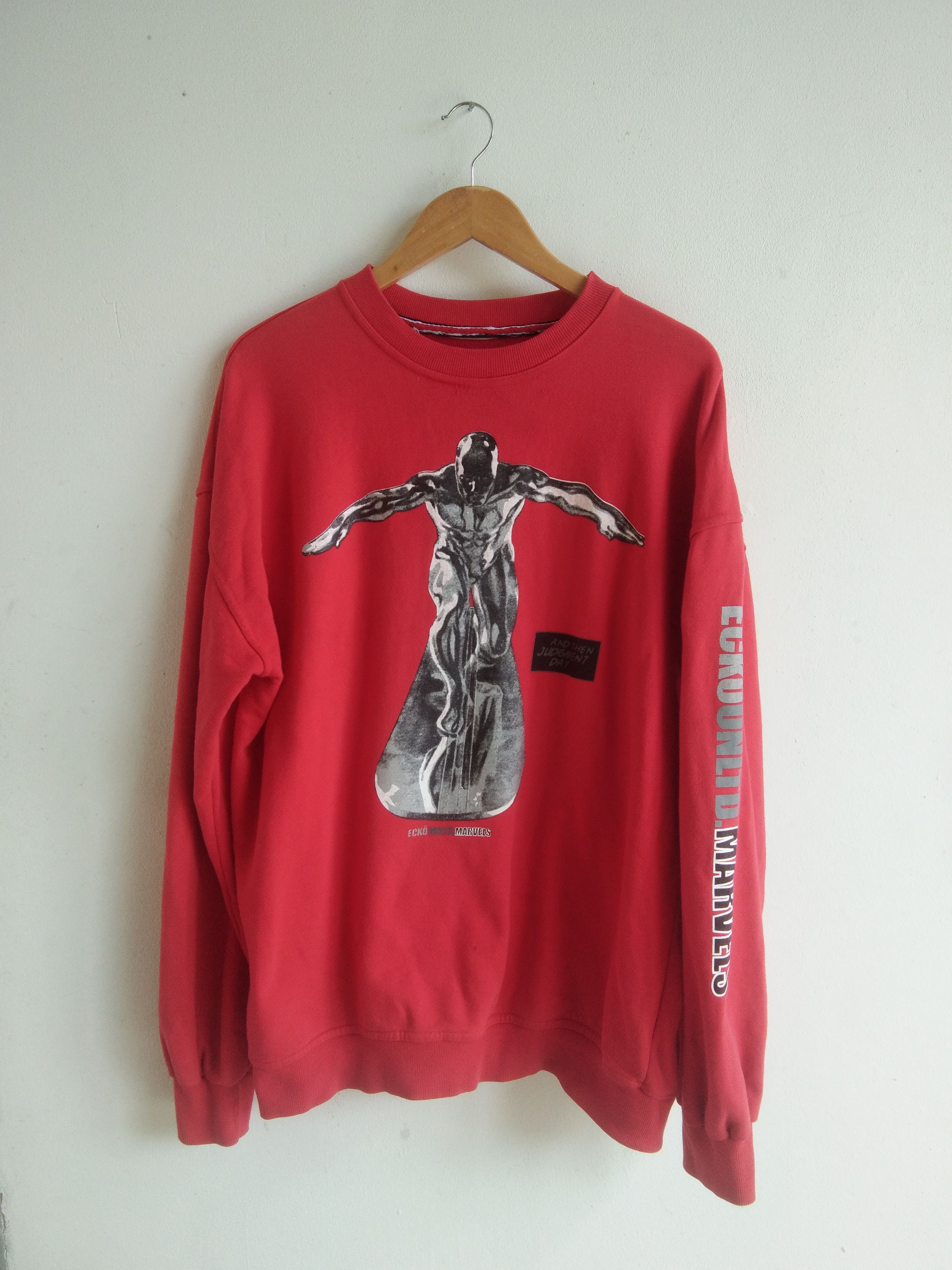 VINTAGE ECKO UNLTD X MARVELS SILVER SURFER SWEATSHIRT