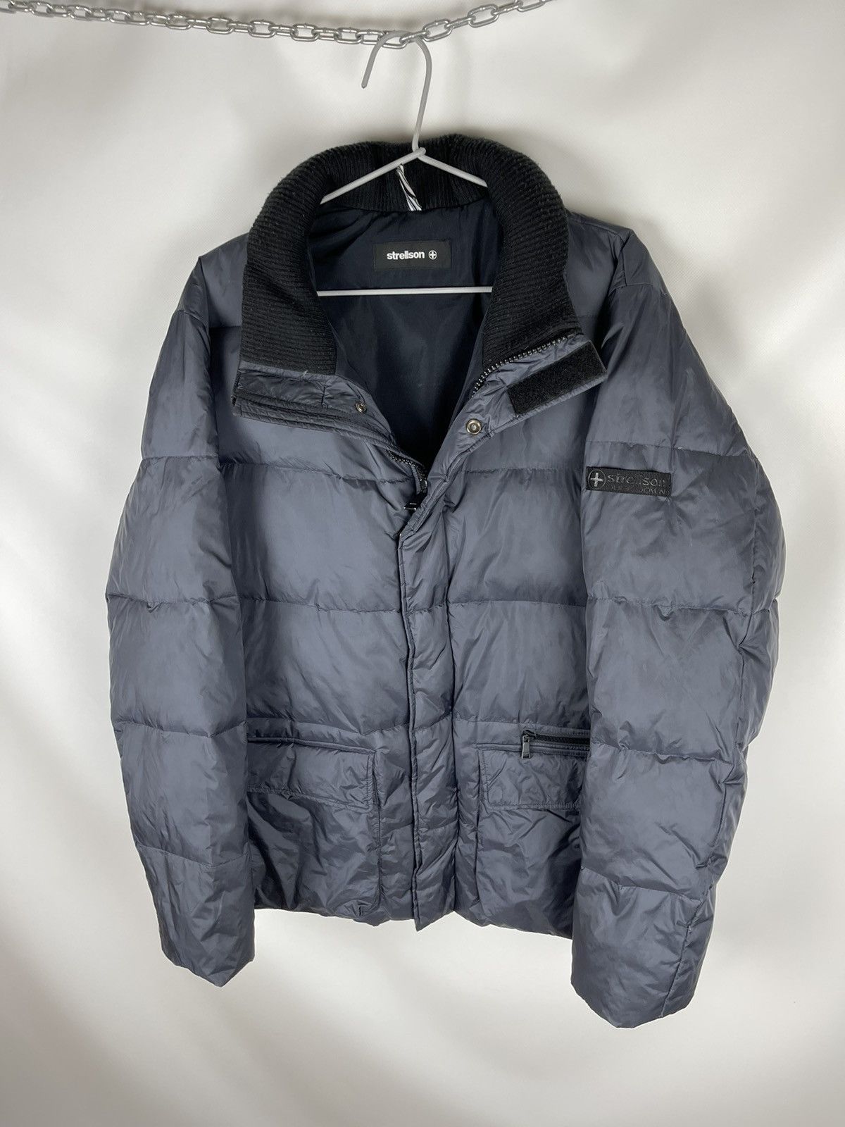 Other Strellson Duck Down graphite grey shimmer puffer jacket Size US M / EU 48-50 / 2 - 2 Thumbnail