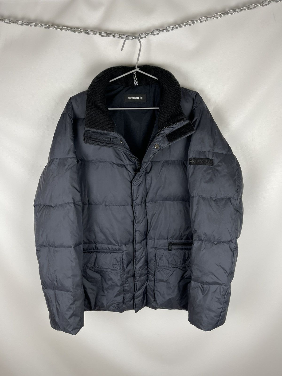 Other Strellson Duck Down graphite grey shimmer puffer jacket Size US M / EU 48-50 / 2 - 1 Thumbnail
