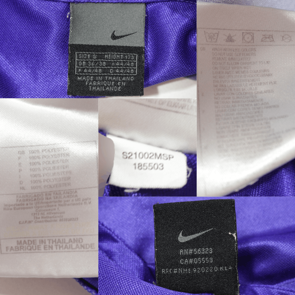 Nike 90S Swoosh Logo Striped Sport T-Shirt Size US S / EU 44-46 / 1 - 6 Thumbnail