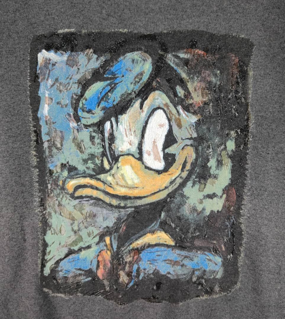 Disney Vintage 90s Art Donald Duck Size US L / EU 52-54 / 3 - 2 Thumbnail