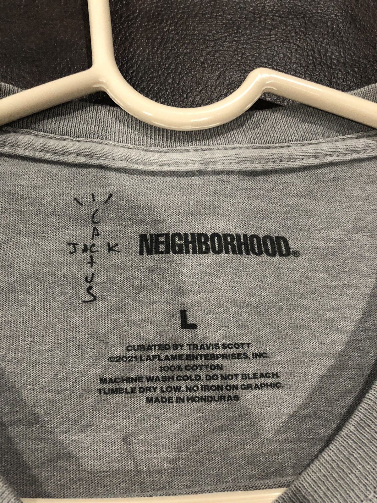 Neighborhood × Travis Scott Travis Scott Neighborhood Tee Size US L / EU 52-54 / 3 - 3 Thumbnail
