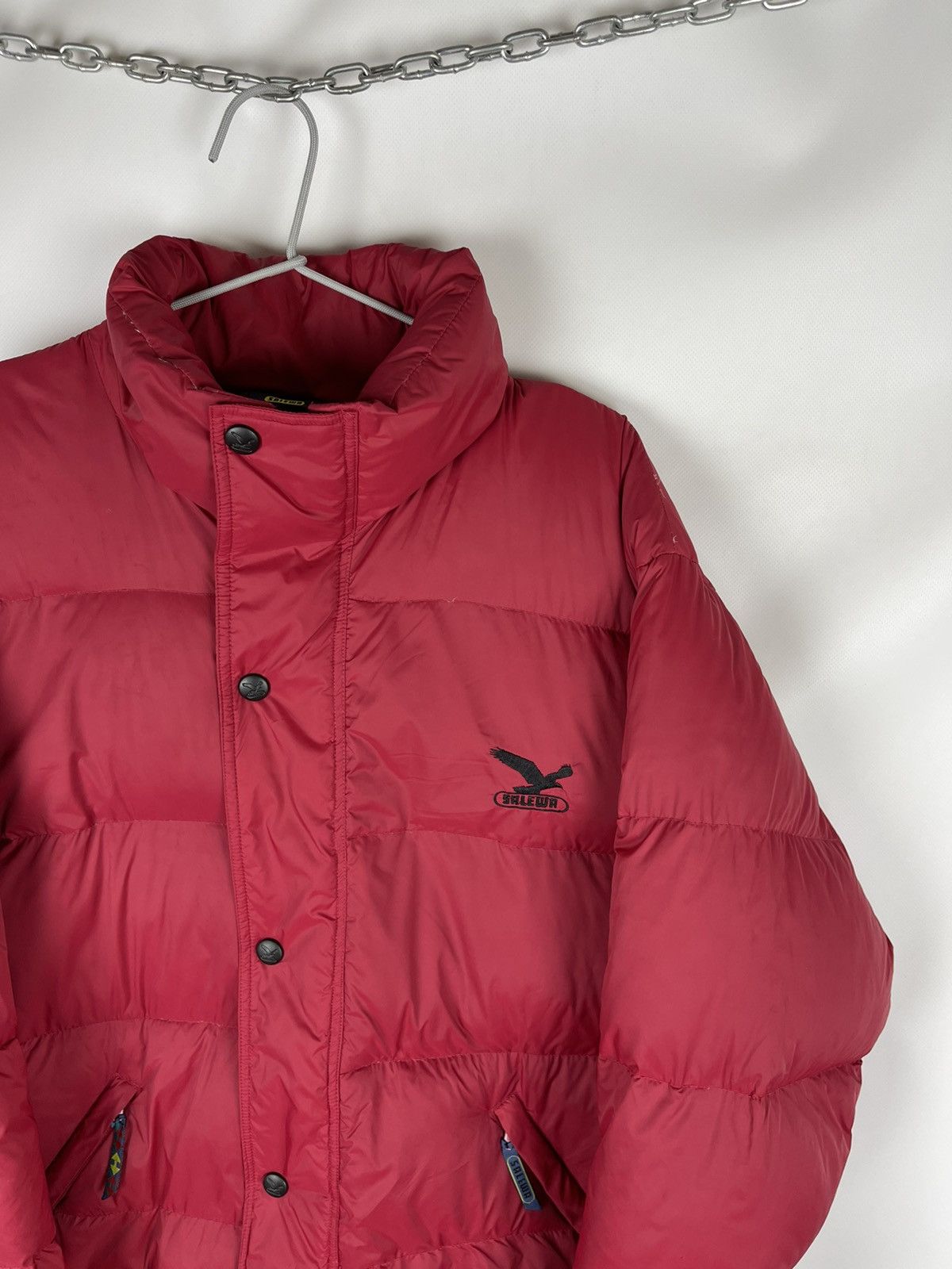 Vintage Salewa vintage puffer down jacket nuptse style outdoor Size US M / EU 48-50 / 2 - 3 Thumbnail