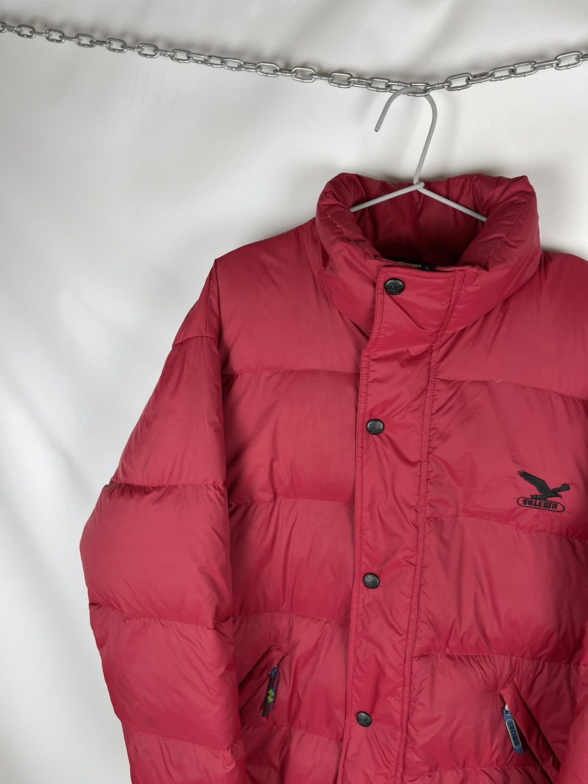 Vintage Salewa vintage puffer down jacket nuptse style outdoor Size US M / EU 48-50 / 2 - 2 Thumbnail