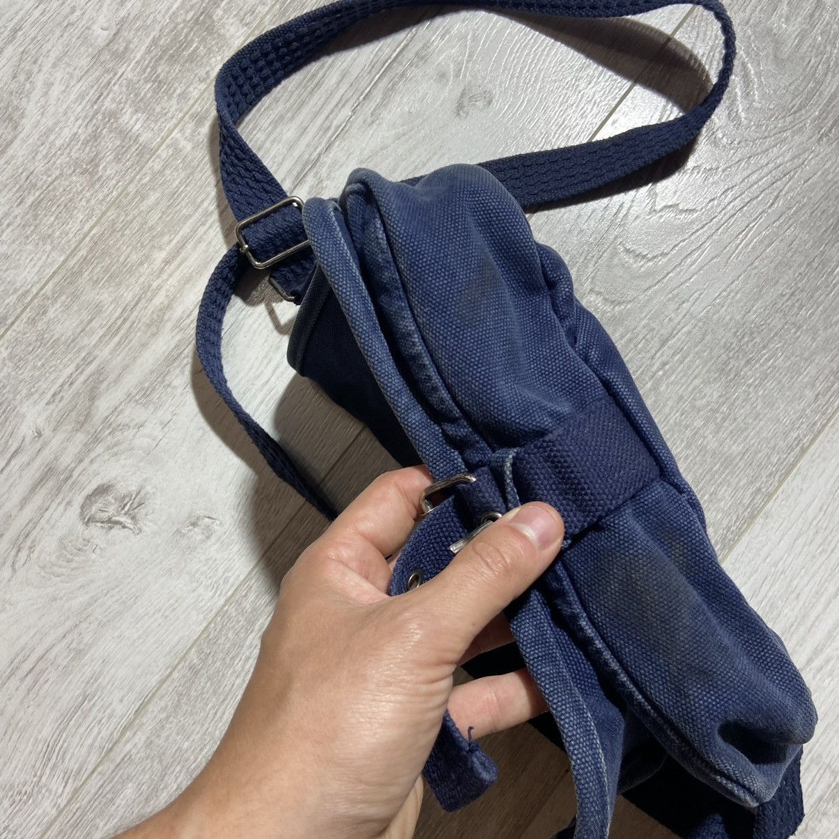 Japanese Brand × Superdry × Vintage Vintage Y2K Superdry Japan Denim Crossbody Bag / Massenger Size ONE SIZE - 12 Thumbnail