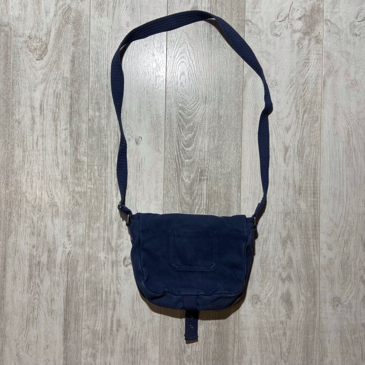 Japanese Brand × Superdry × Vintage Vintage Y2K Superdry Japan Denim Crossbody Bag / Massenger Size ONE SIZE - 14 Thumbnail