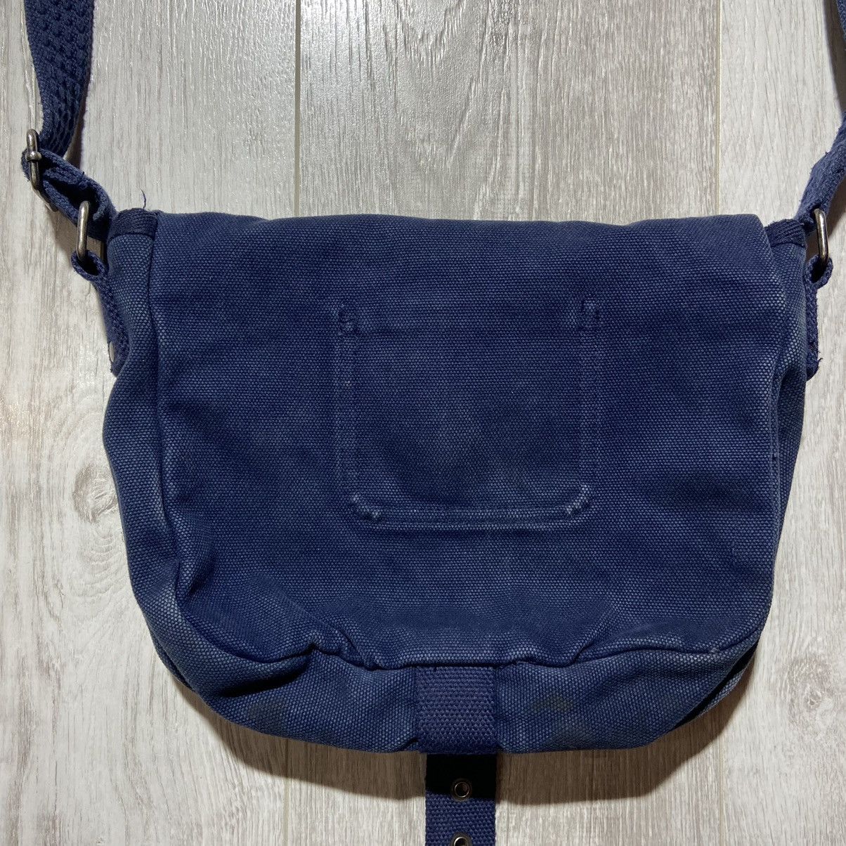 Japanese Brand × Superdry × Vintage Vintage Y2K Superdry Japan Denim Crossbody Bag / Massenger Size ONE SIZE - 15 Thumbnail