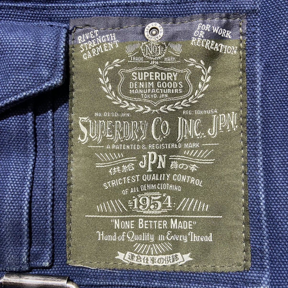 Japanese Brand × Superdry × Vintage Vintage Y2K Superdry Japan Denim Crossbody Bag / Massenger Size ONE SIZE - 7 Thumbnail