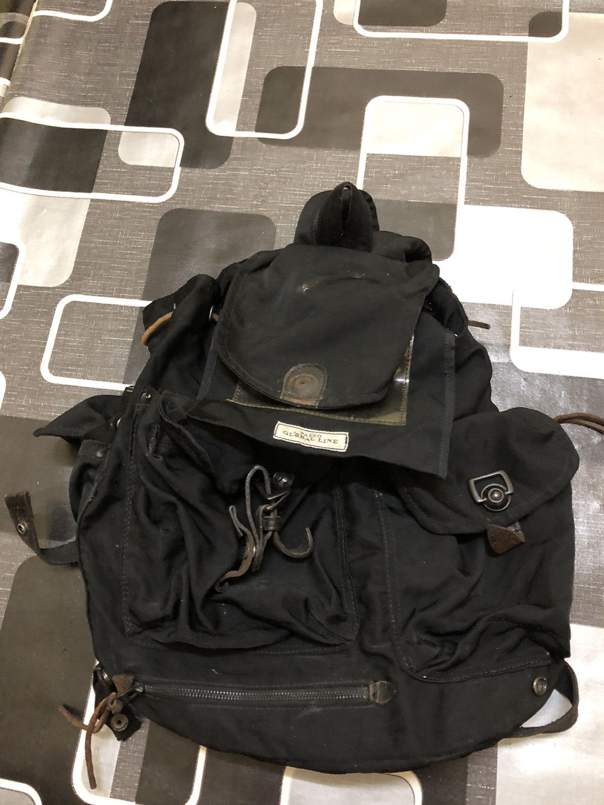 Japanese Brand × Pazzo Vintage pazzo global line bagpack 50 liter Size 46 - 2 Thumbnail